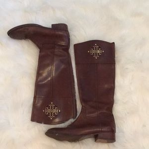 Tory Burch “Kiernan” tall riding boots